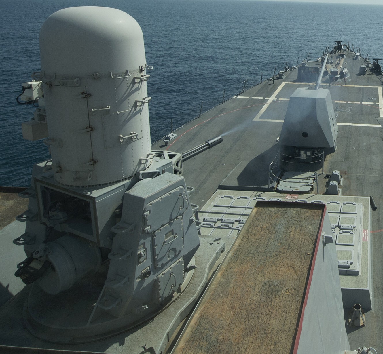 ddg-84 uss bulkeley arleigh burke class guided missile destroyer mk.15 phalanx ciws 41