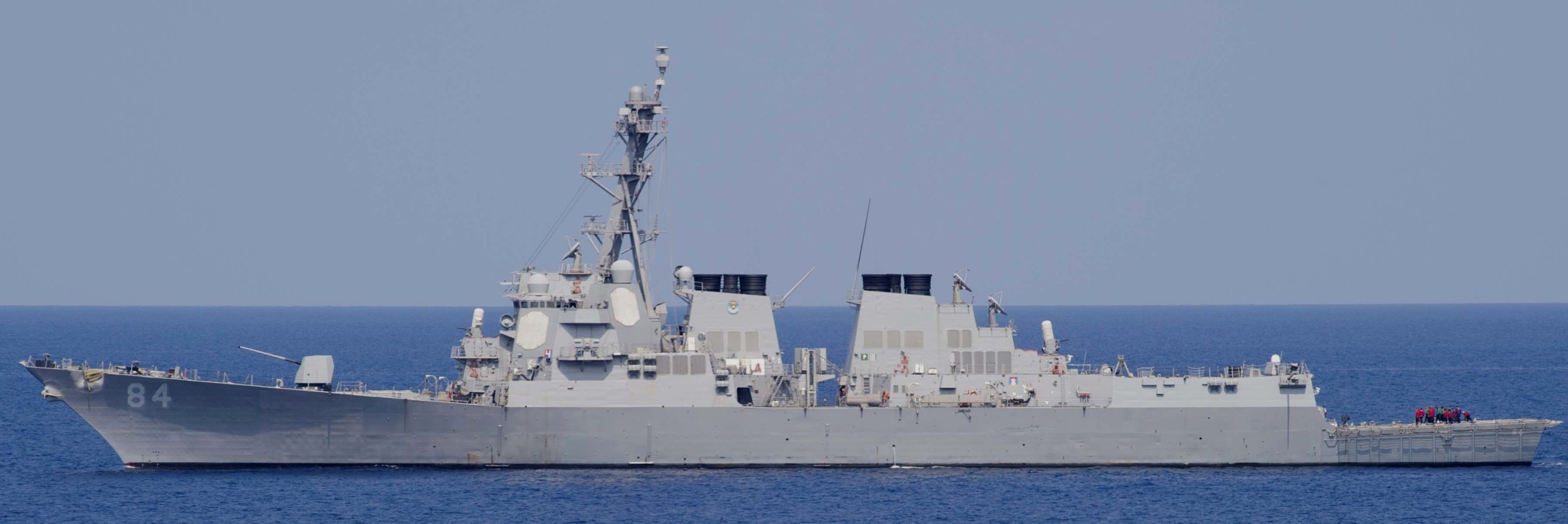 ddg-84 uss bulkeley arleigh burke class guided missile destroyer 47