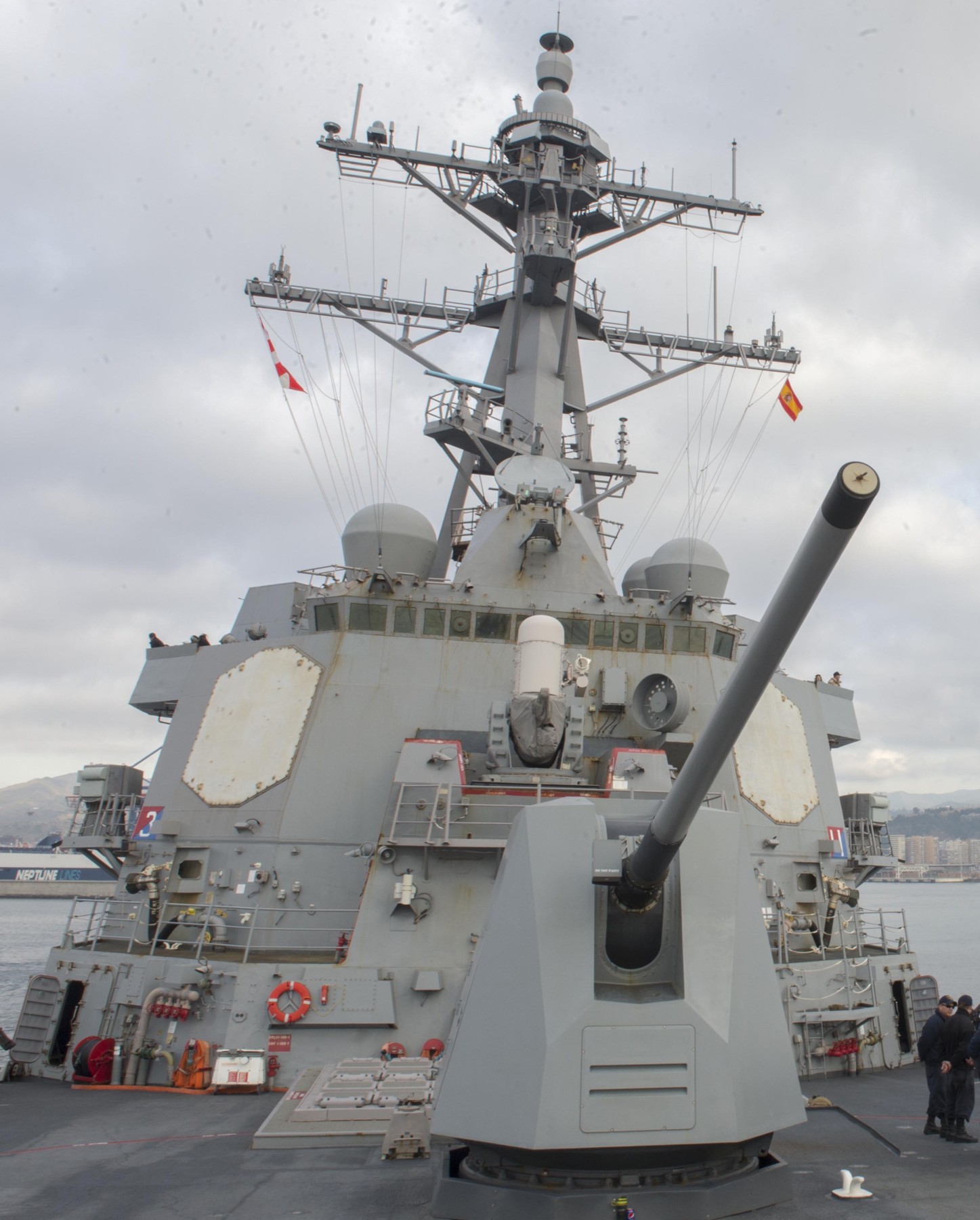 ddg-84 uss bulkeley arleigh burke class guided missile destroyer malaga spain 50