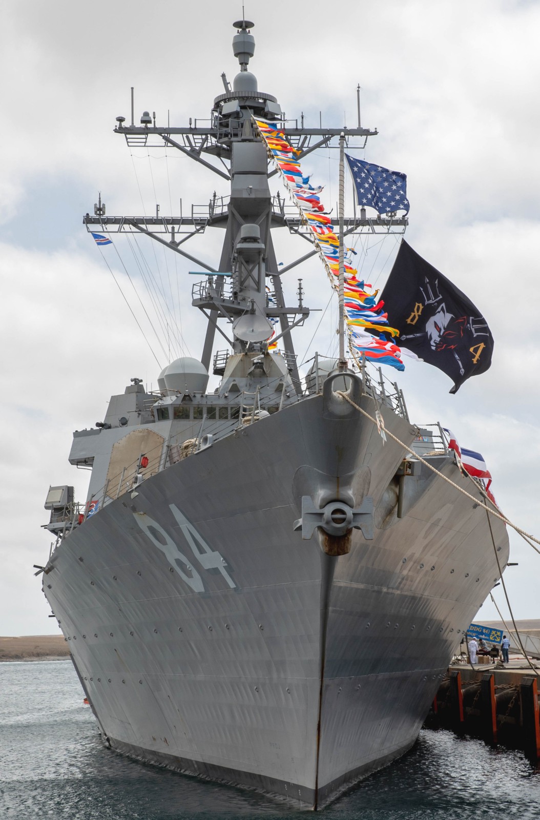 ddg-84 uss bulkeley arleigh burke class guided missile destroyer 74