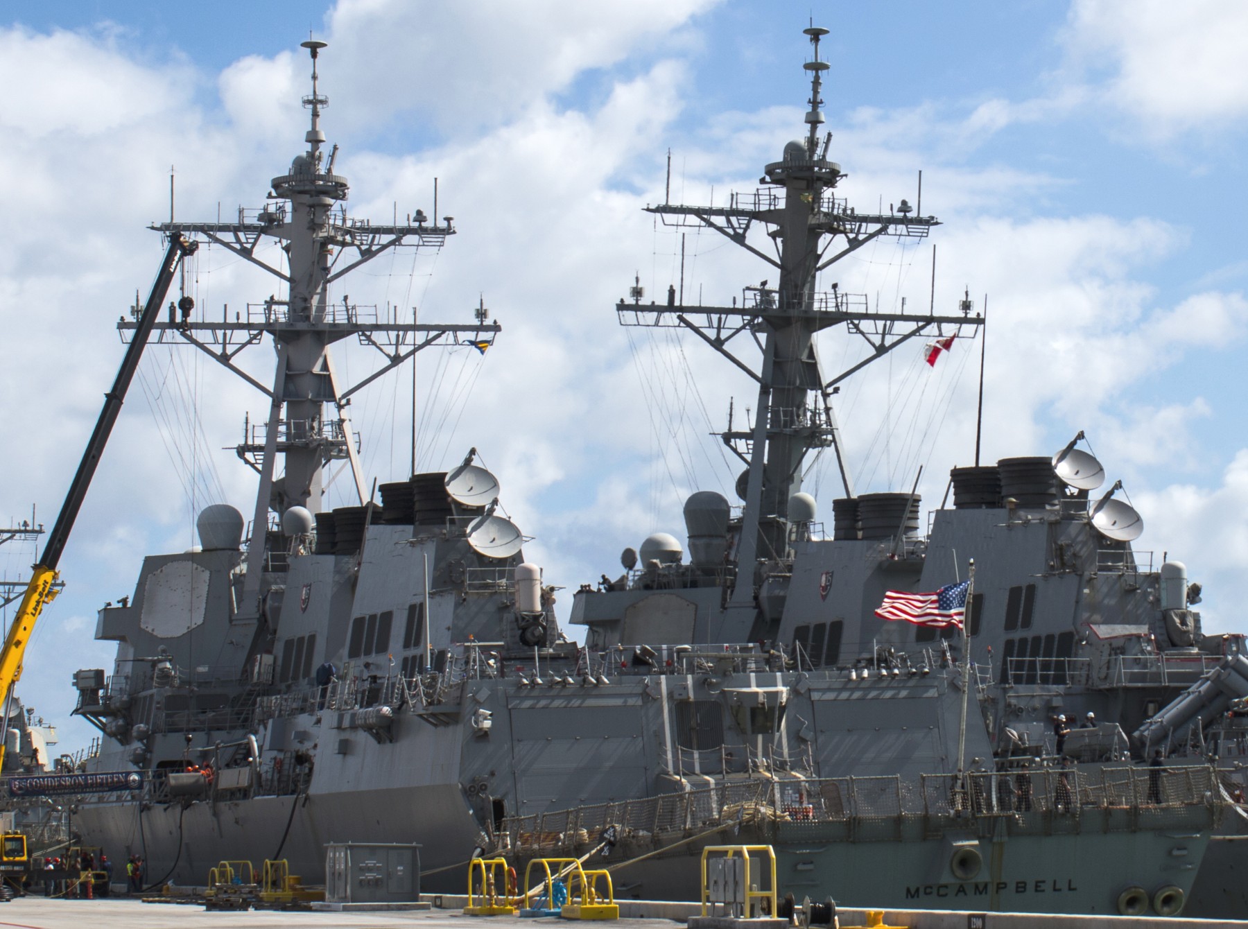 ddg-85 uss mccampbell arleigh burke class guided missile destroyer naval base guam apra harbor 59