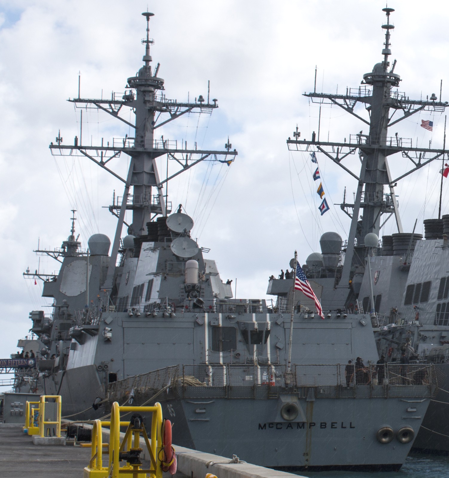 ddg-85 uss mccampbell arleigh burke class guided missile destroyer apra harbor guam 60