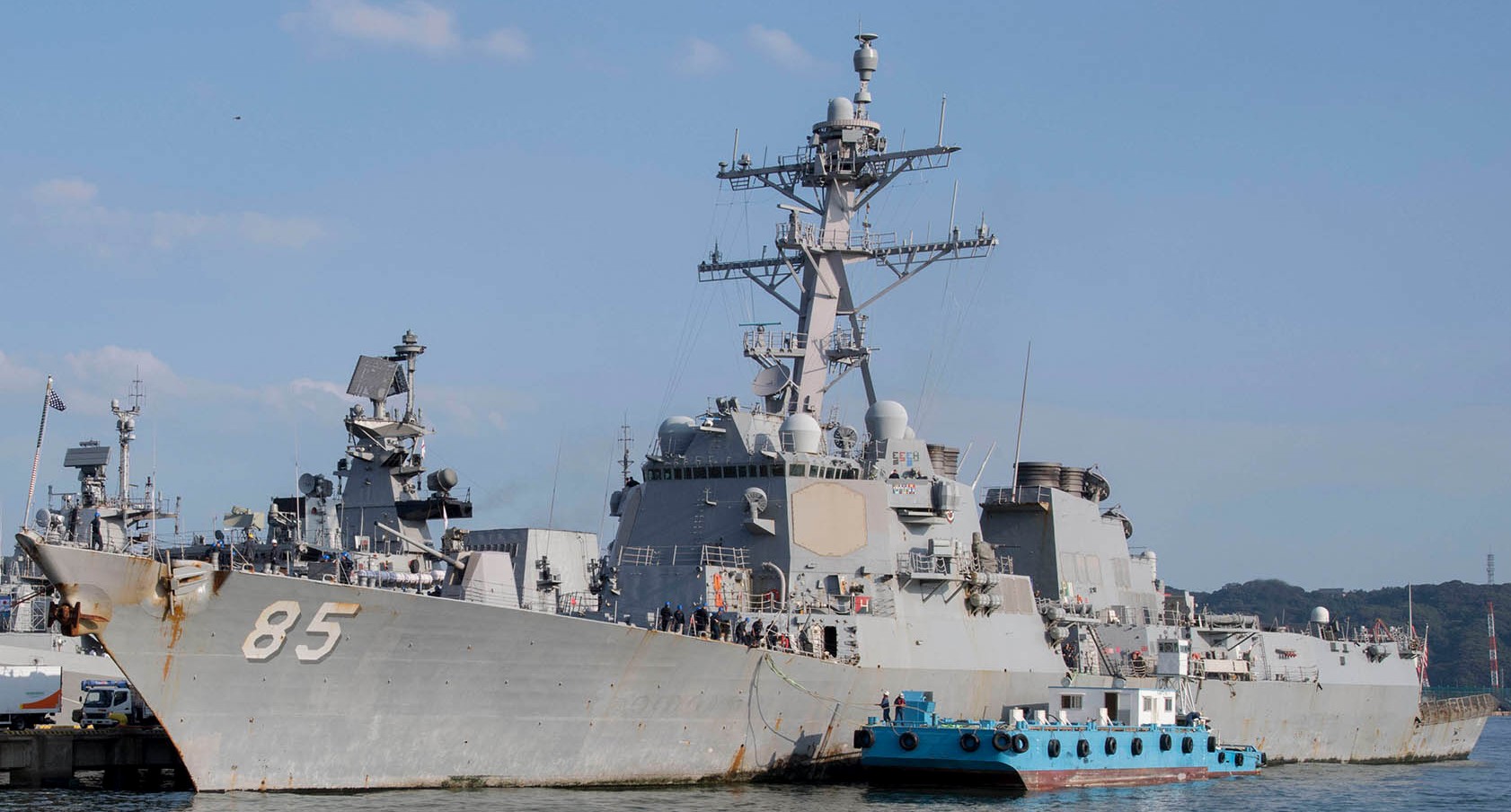 ddg-85 uss mccampbell arleigh burke class guided missile destroyer yokosuka japan 2019 81