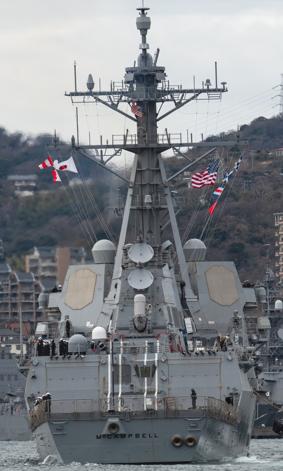 ddg-85 uss mccampbell arleigh burke class guided missile destroyer 93