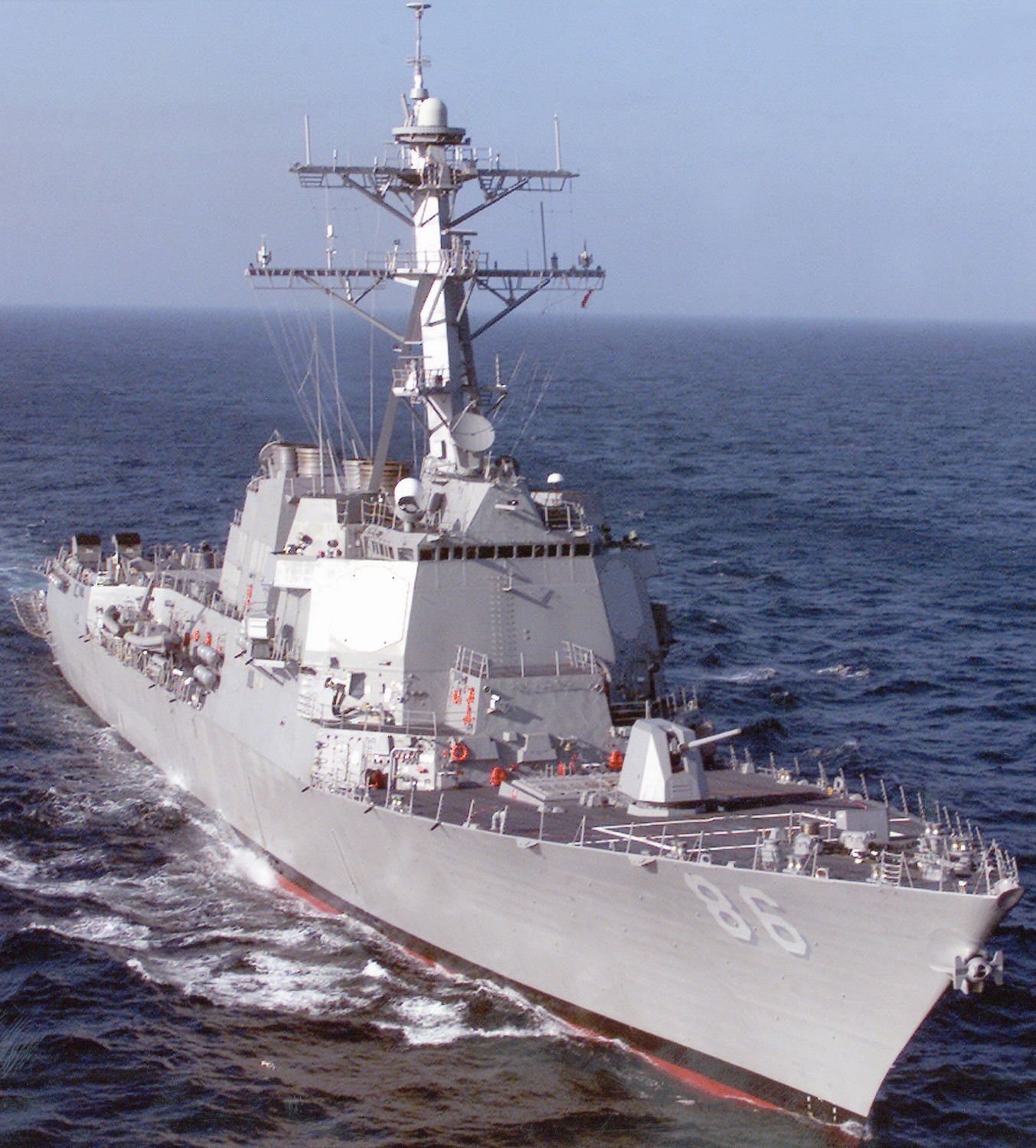 ddg-86 uss shoup arleigh burke class guided missile destroyer trials 08