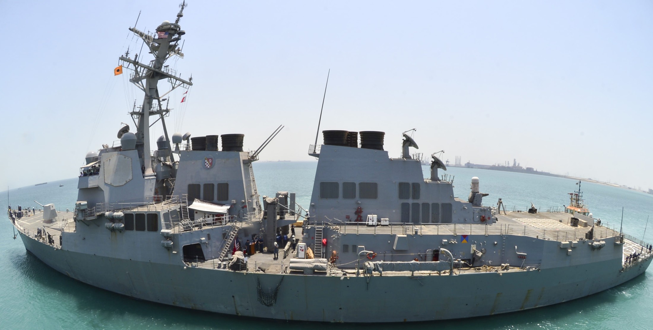 ddg-86 uss shoup arleigh burke class guided missile destroyer manama bahrain 31