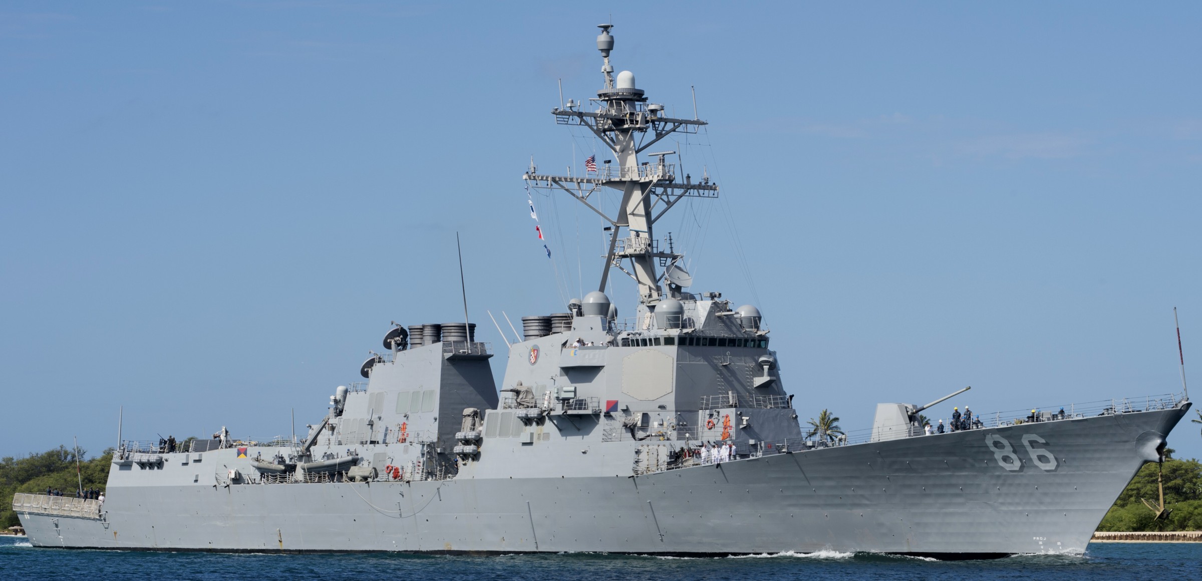 ddg-86 uss shoup arleigh burke class guided missile destroyer 39