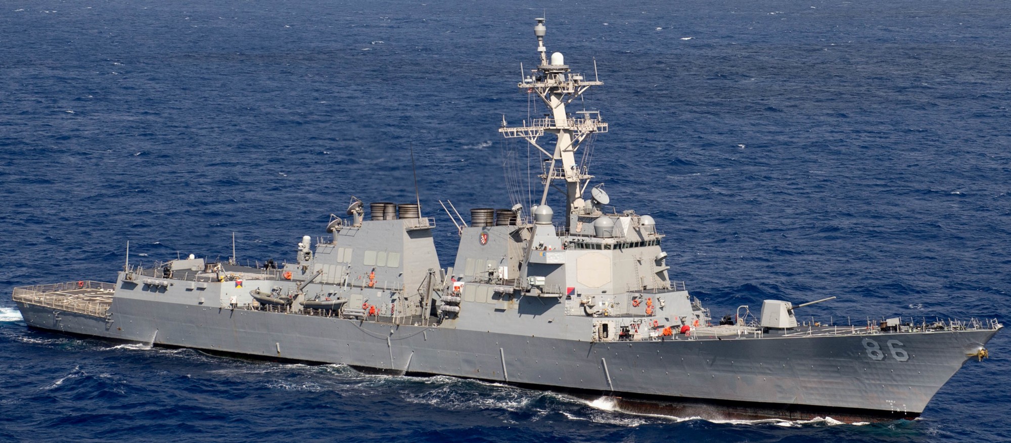 ddg-86 uss shoup arleigh burke class guided missile destroyer exercise rimpac 2016 46