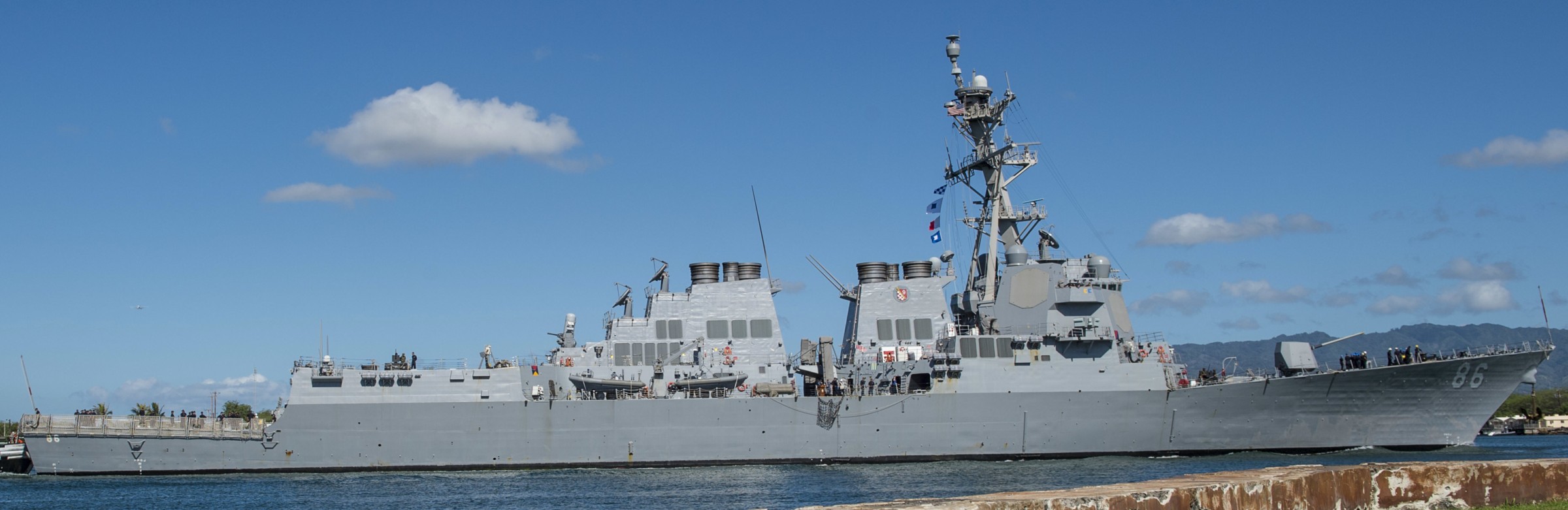 ddg-86 uss shoup arleigh burke class guided missile destroyer 48