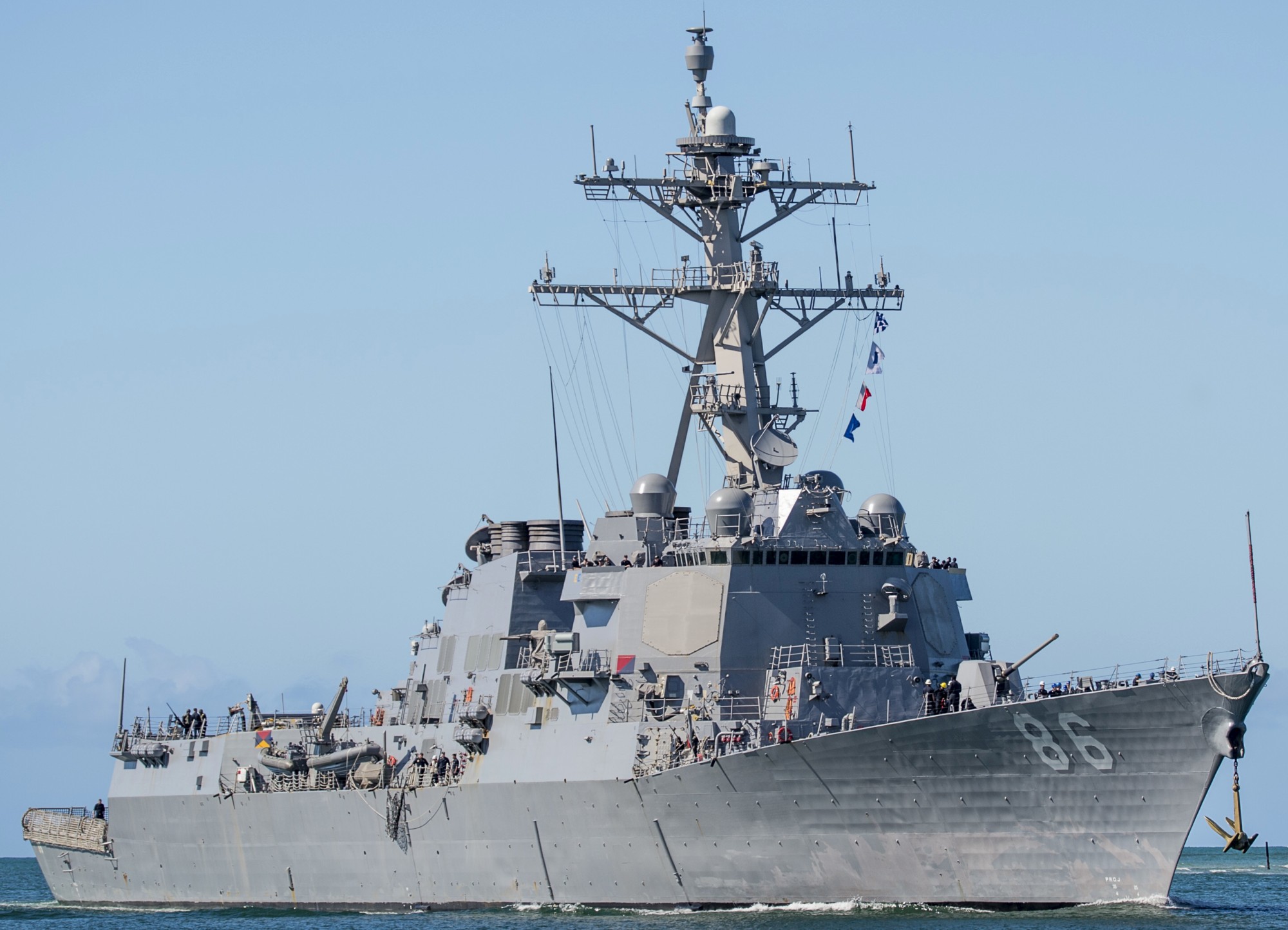 ddg-86 uss shoup arleigh burke class guided missile destroyer rimpac 2016 pearl harbor hawaii 49