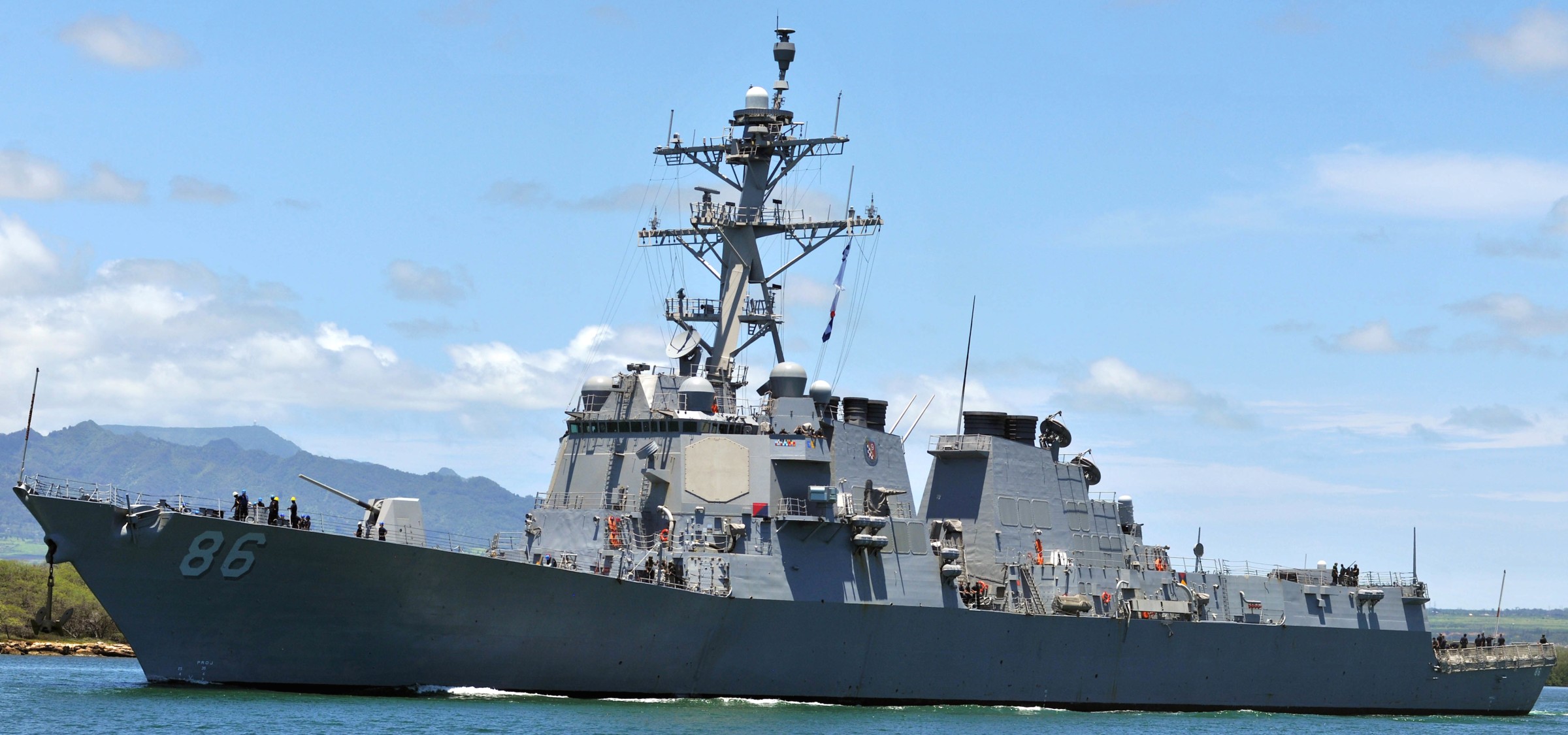 ddg-86 uss shoup arleigh burke class guided missile destroyer pearl harbor hickam hawaii rimpac 2016 51