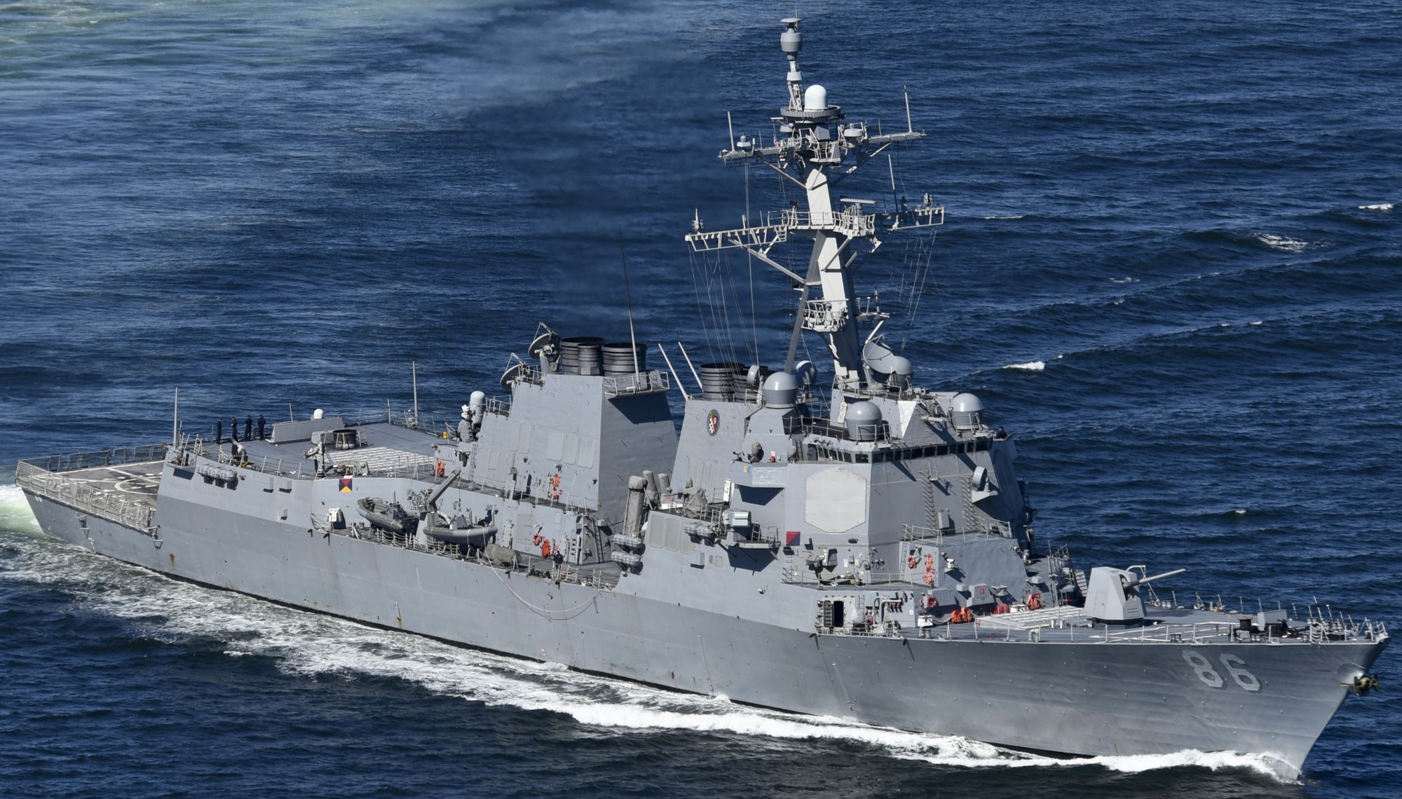 ddg-86 uss shoup arleigh burke class guided missile destroyer aegis us navy yokosuka 52x