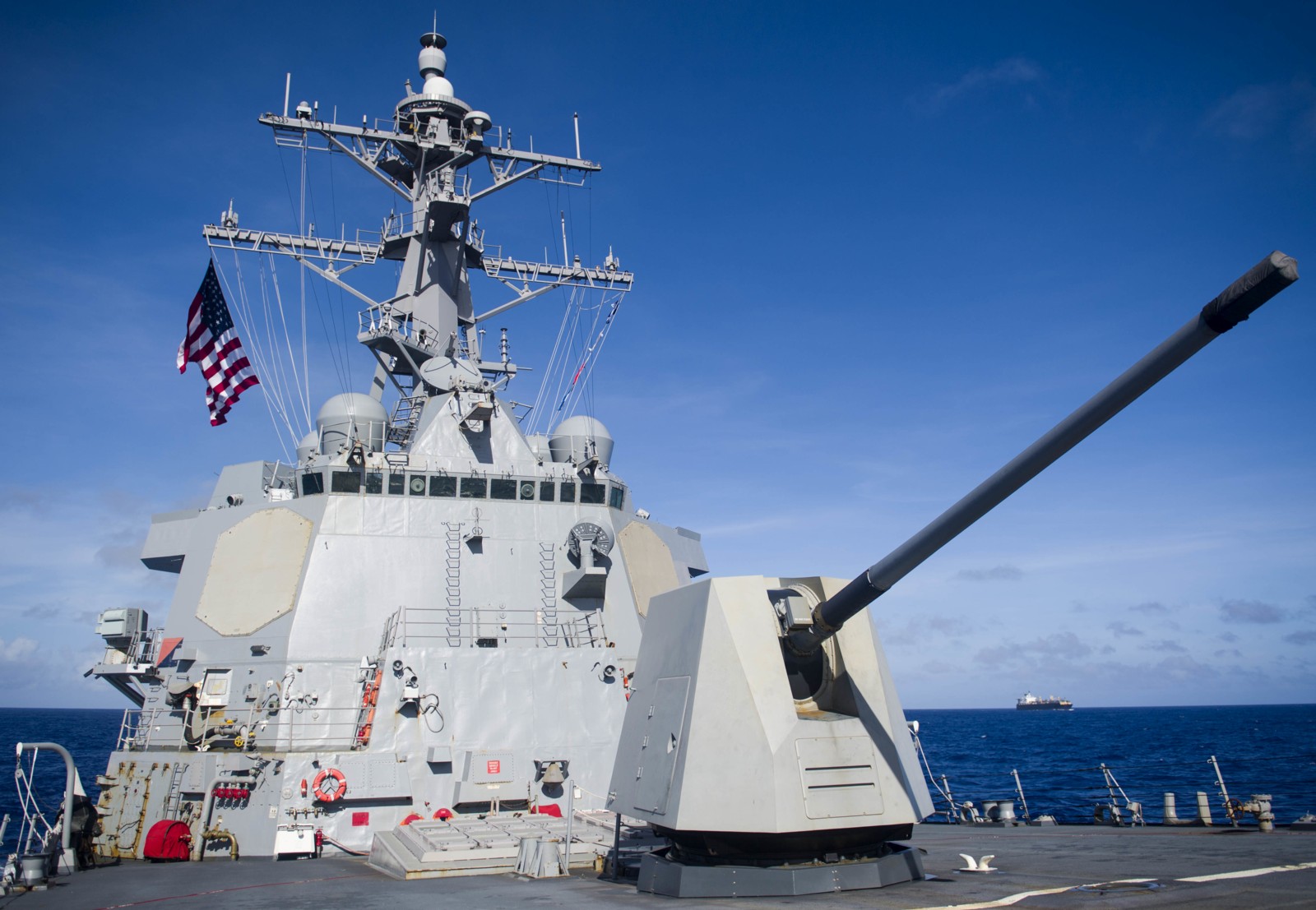 ddg-86 uss shoup arleigh burke class guided missile destroyer exercise valiant shield 65