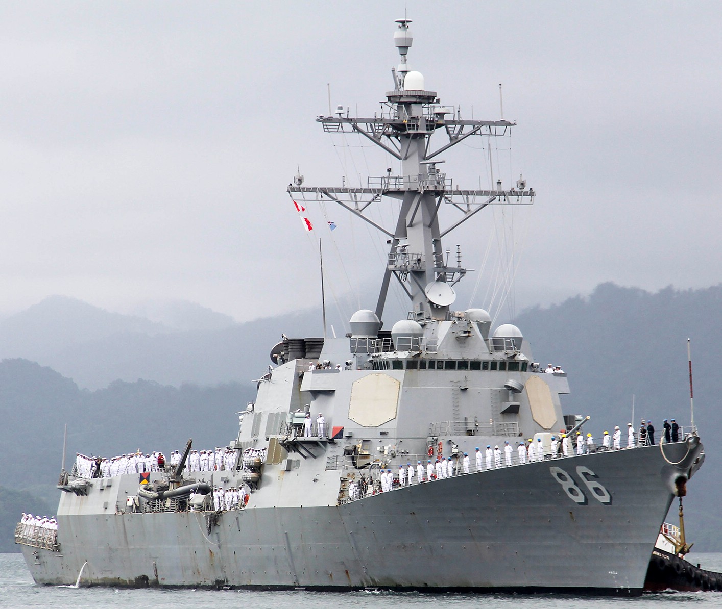 ddg-86 uss shoup arleigh burke class guided missile destroyer port suva fiji 2018 67