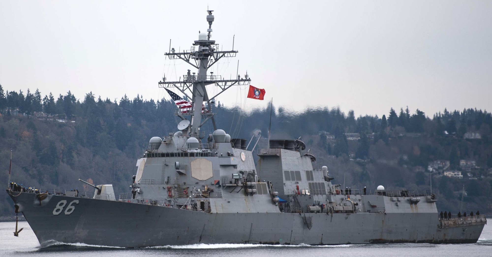 ddg-86 uss shoup arleigh burke class guided missile destroyer everett washington 69