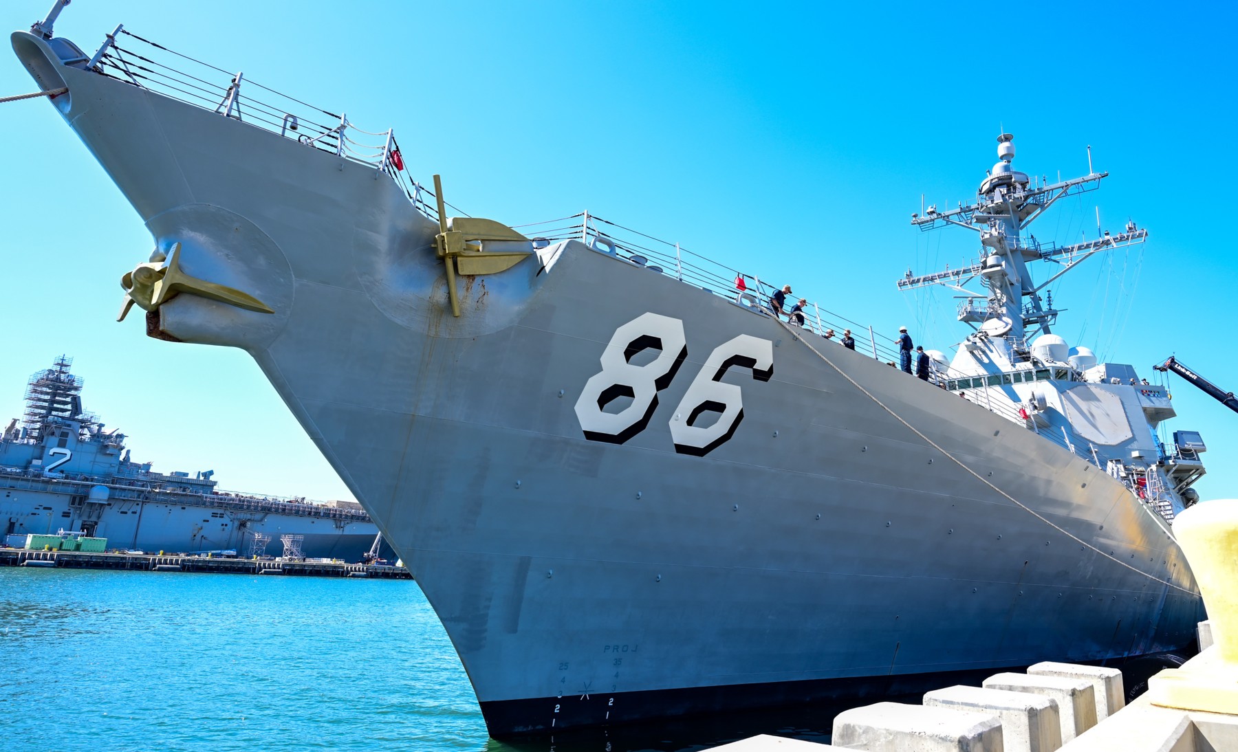 ddg-86 uss shoup arleigh burke class guided missile destroyer naval base san diego california 73