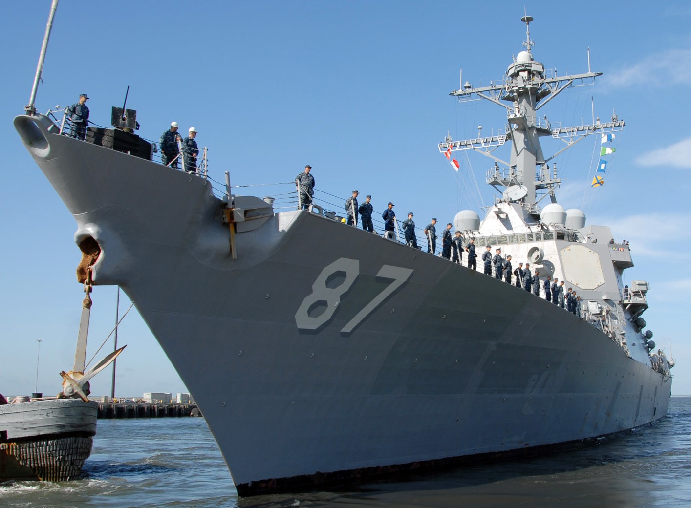 ddg-87 uss mason arleigh burke class guided missile destroyer naval station norfolk 20