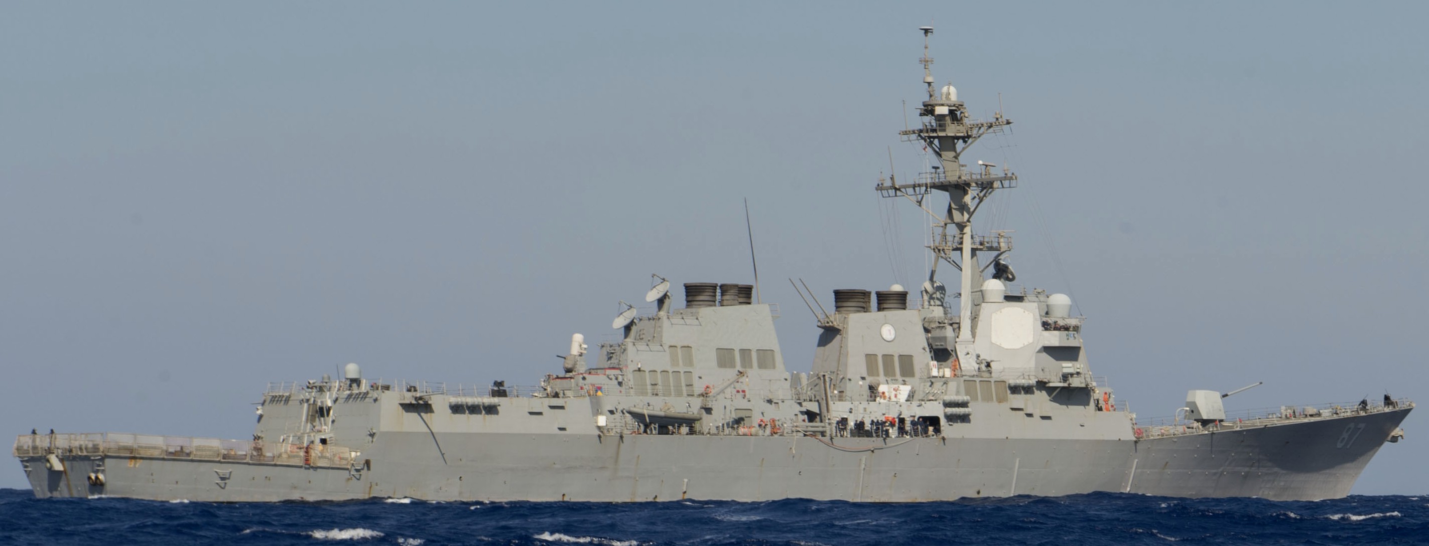 ddg-87 uss mason arleigh burke class guided missile destroyer mediterranean sea 2013 24