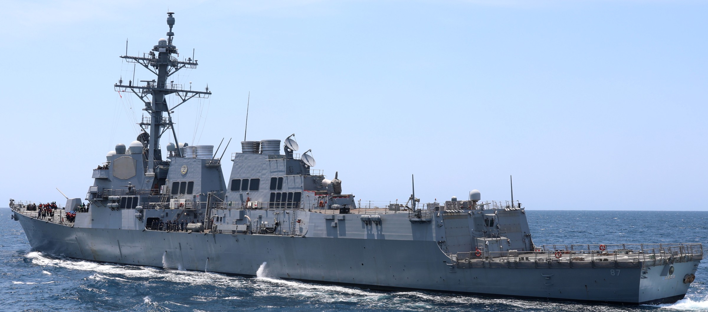 ddg-87 uss mason arleigh burke class guided missile destroyer 62