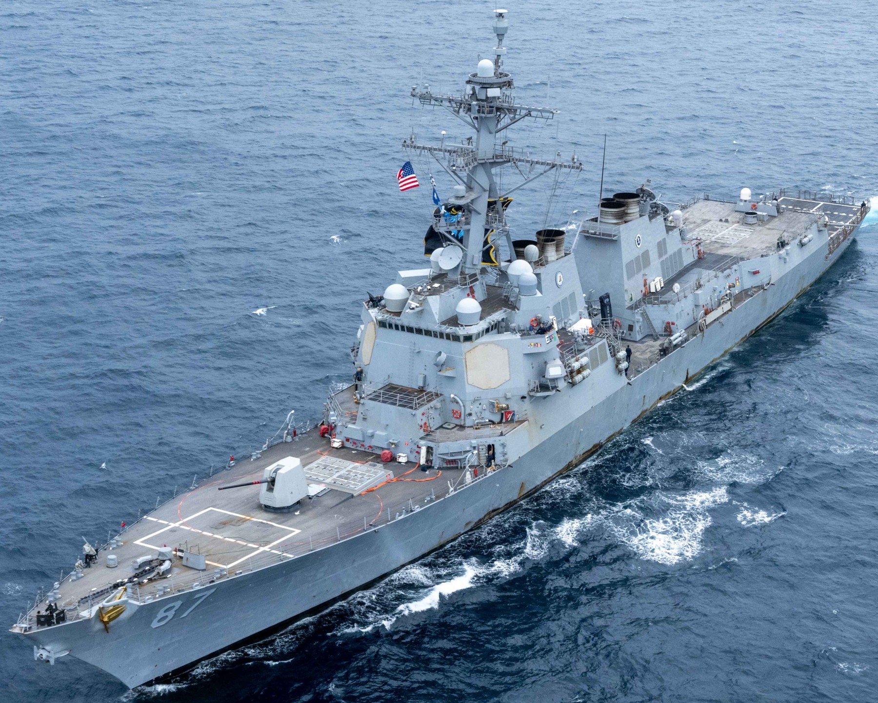 ddg-87 uss mason arleigh burke class guided missile destroyer red sea 2024 71