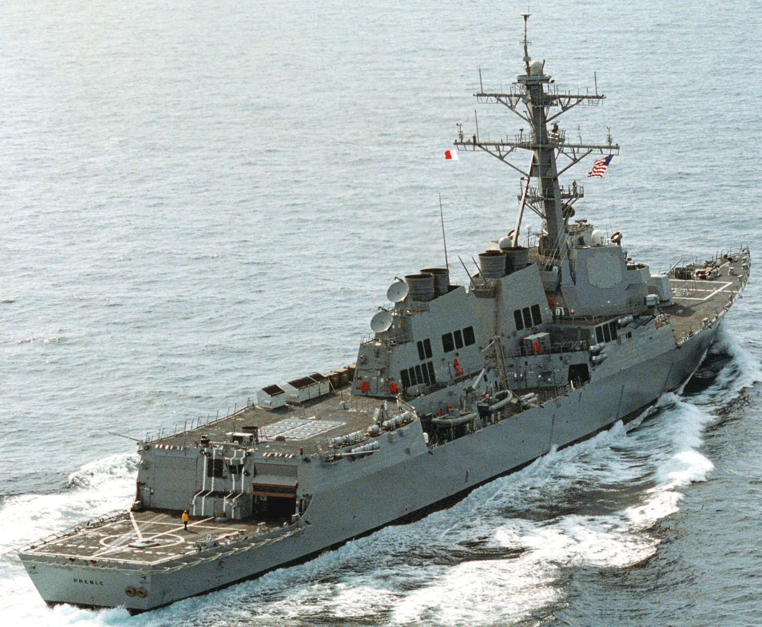 ddg-88 uss preble arleigh burke class guided missile destroyer sea trials gulf mexico 11