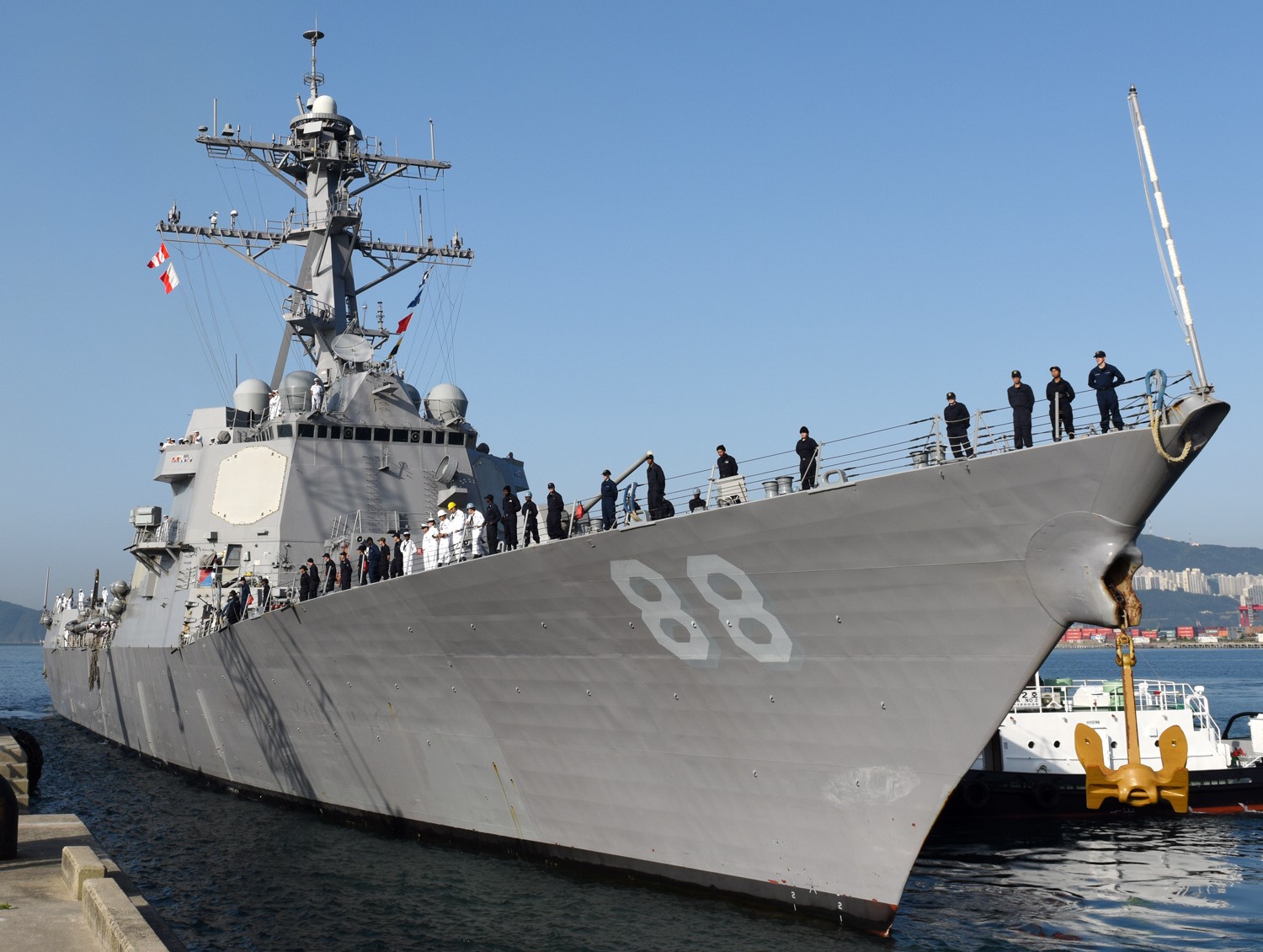 ddg-88 uss preble arleigh burke class guided missile destroyer busan korea 61