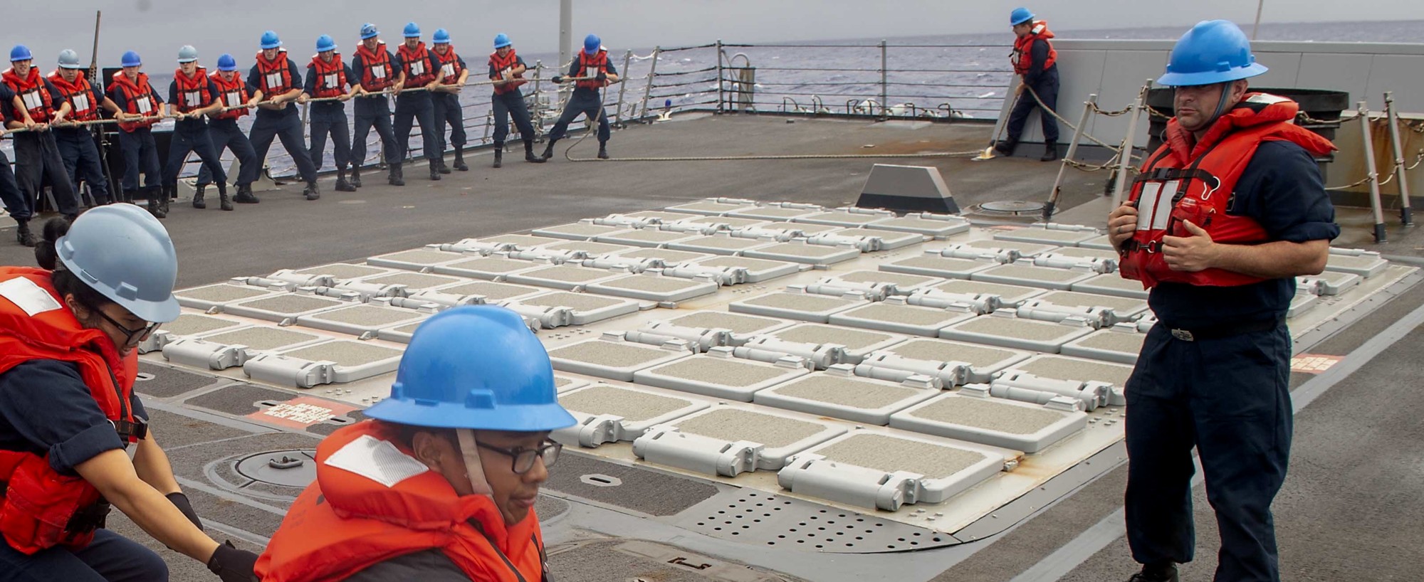 ddg-88 uss preble arleigh burke class guided missile destroyer mk.41 vertical launching system vls 81