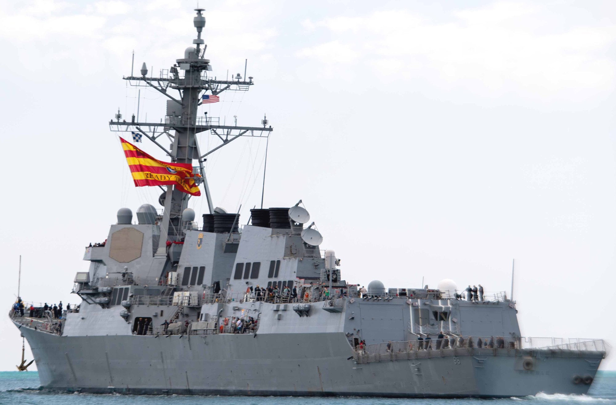 ddg-88 uss preble arleigh burke class guided missile destroyer joint base pearl harbor hickam hawaii 2024 92