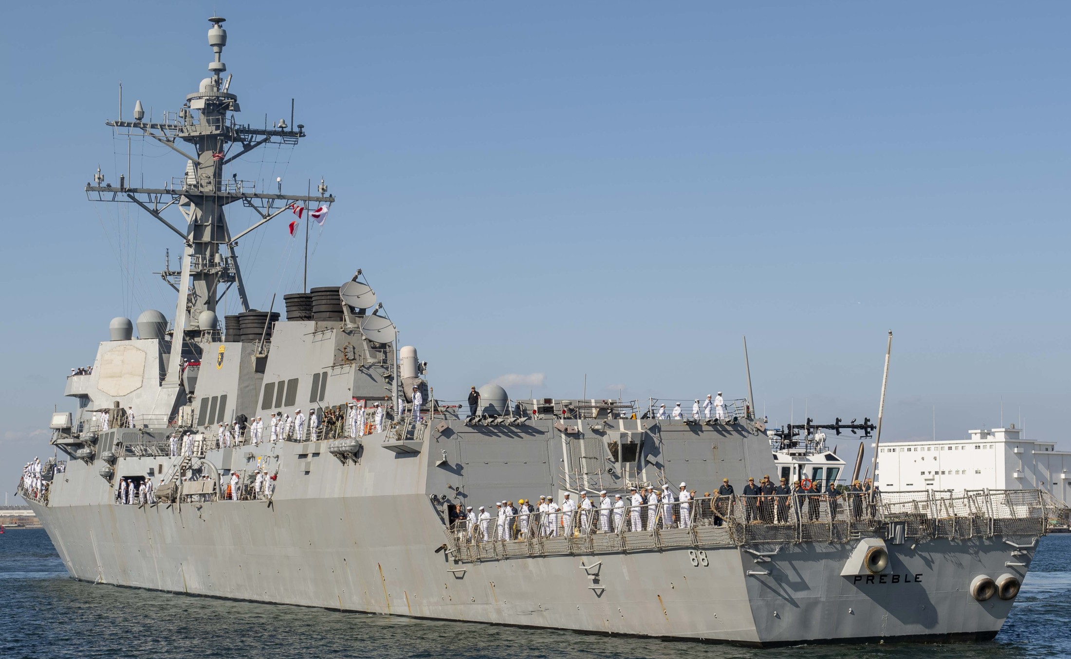 ddg-88 uss preble guided missile destroyer fleet activities yokosuka japan 2024 98