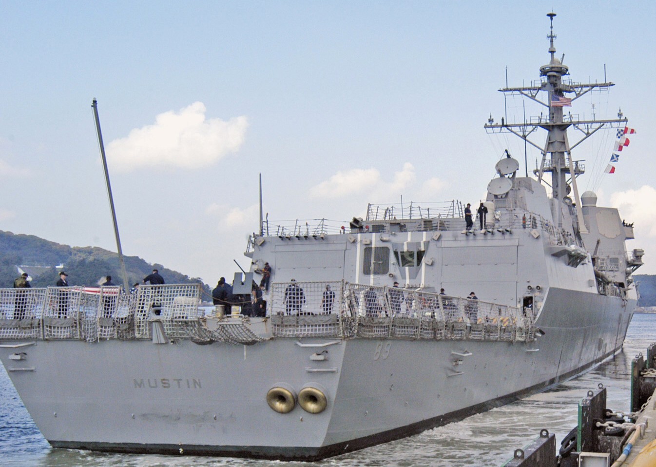 ddg-89 uss mustin arleigh burke class guided missile destroyer aegis 18