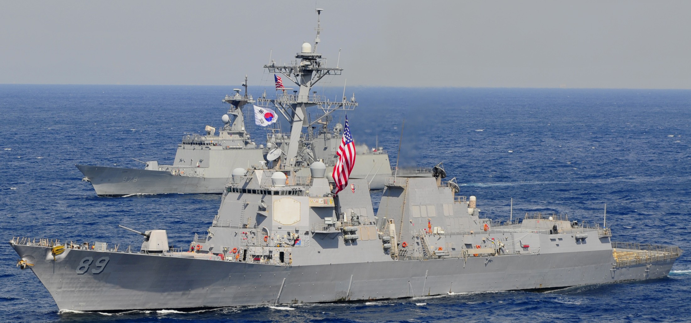 ddg-89 uss mustin arleigh burke class guided missile destroyer aegis korea strait 33