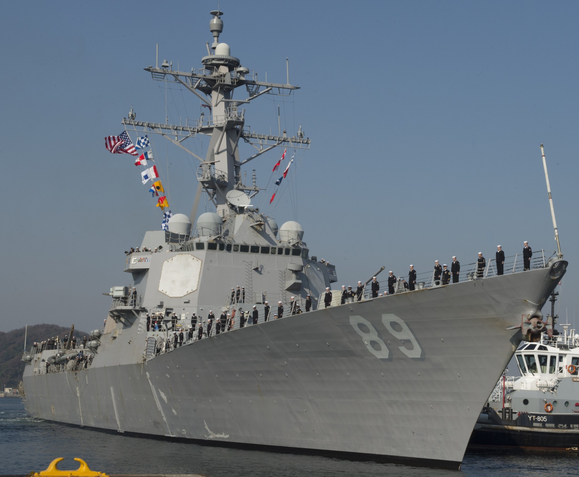 ddg-89 uss mustin arleigh burke class guided missile destroyer aegis yokosuka japan 43