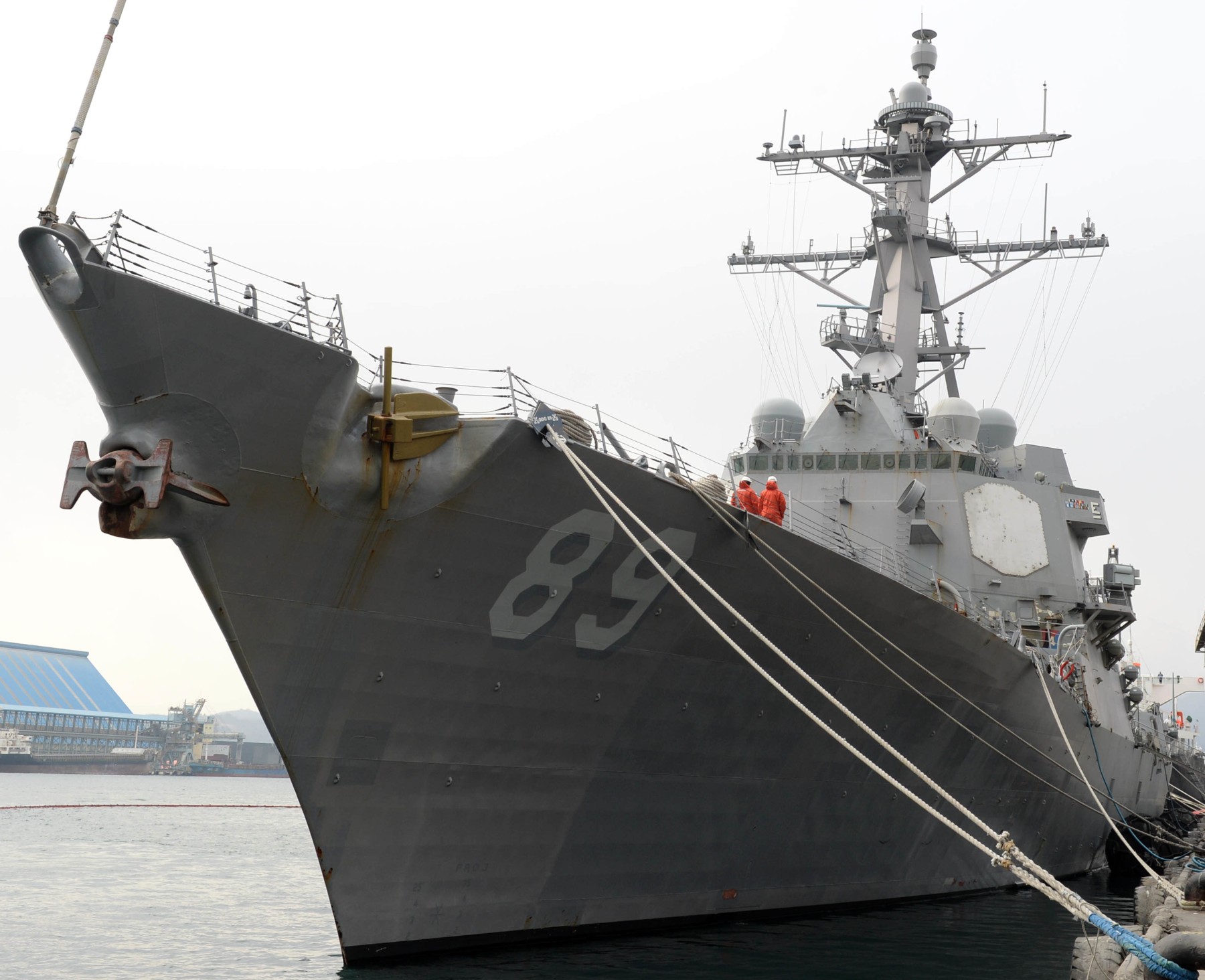 ddg-89 uss mustin arleigh burke class guided missile destroyer aegis donghae korea 50