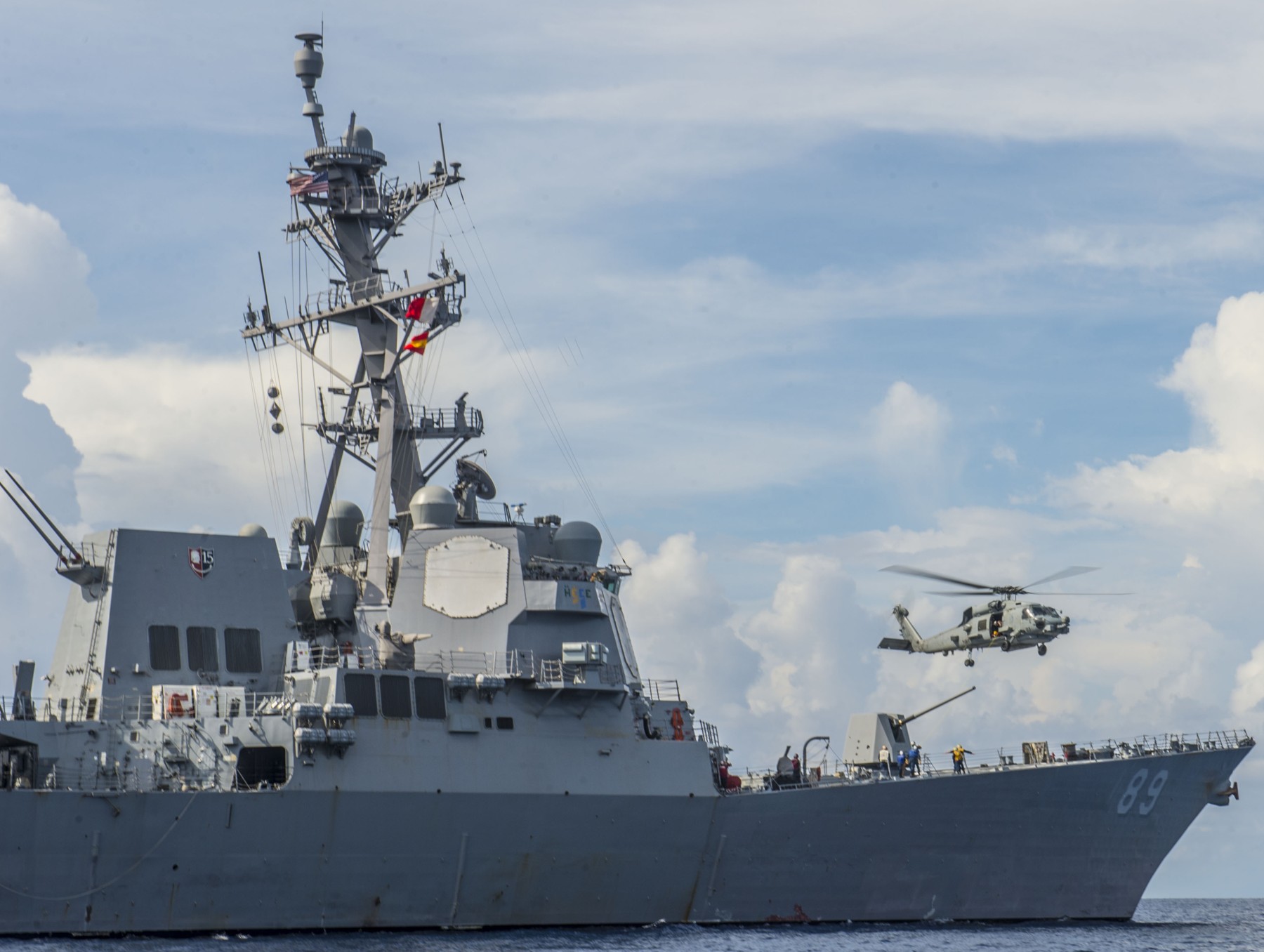 ddg-89 uss mustin arleigh burke class guided missile destroyer aegis south china sea 58