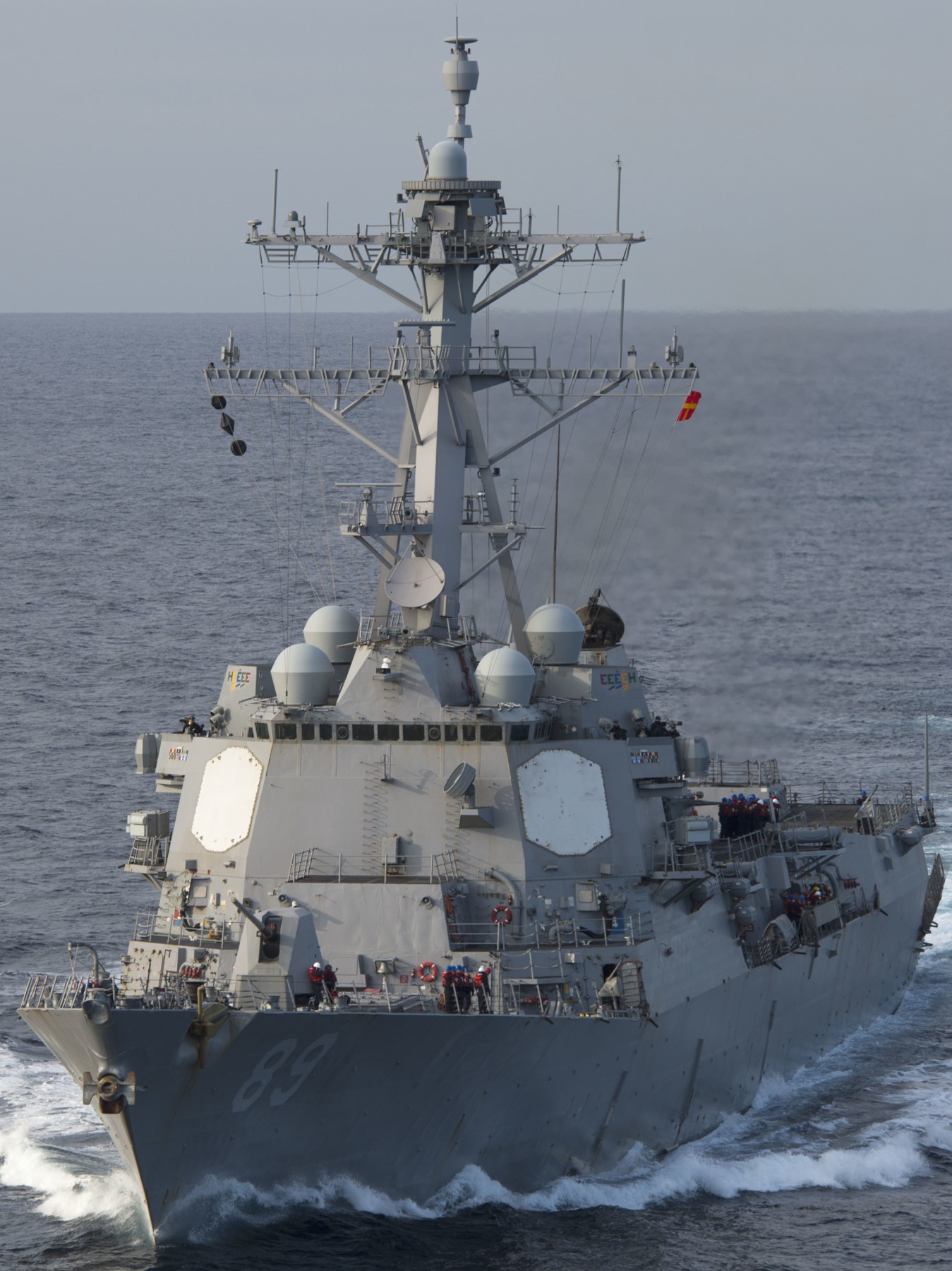 ddg-89 uss mustin arleigh burke class guided missile destroyer aegis 66