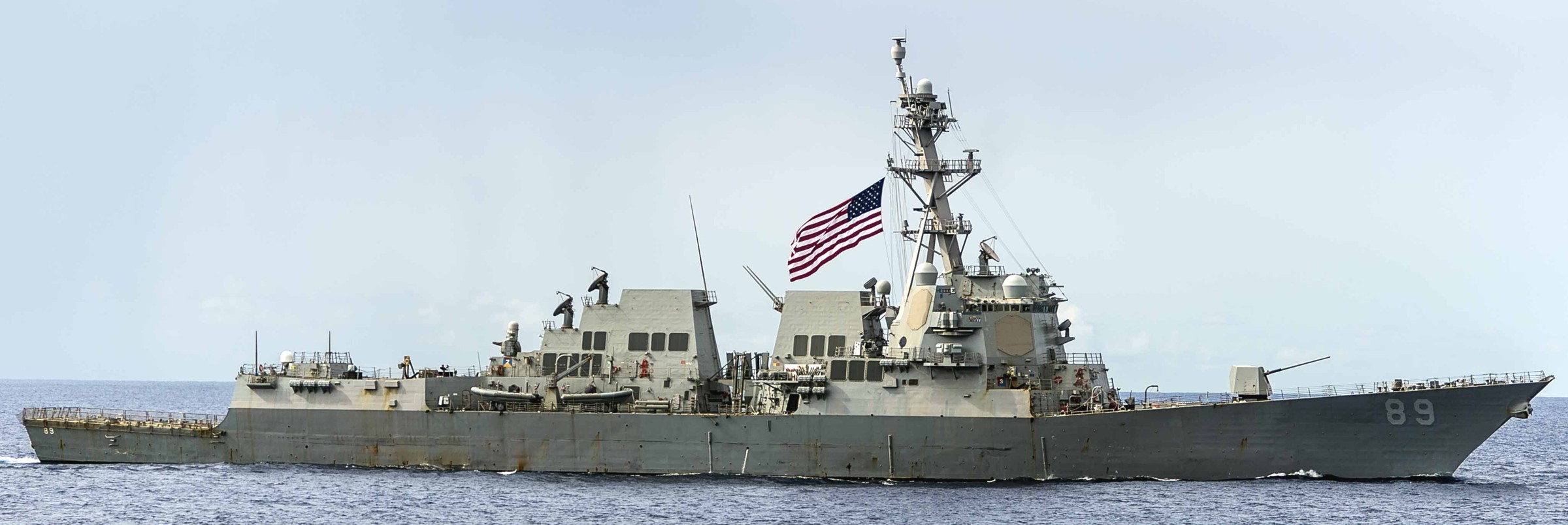 ddg-89 uss mustin arleigh burke class guided missile destroyer aegis 76