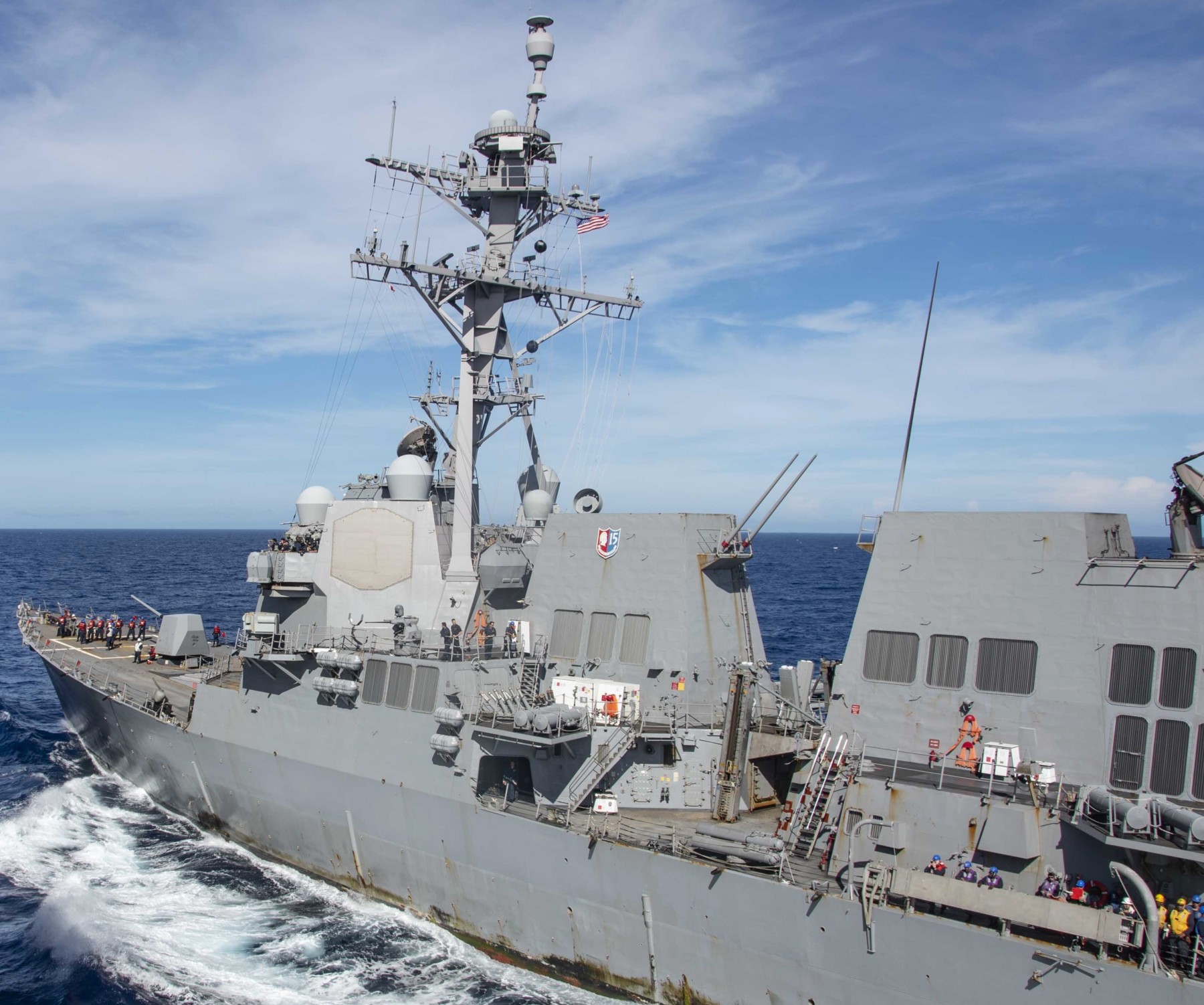 ddg-89 uss mustin arleigh burke class guided missile destroyer aegis 77