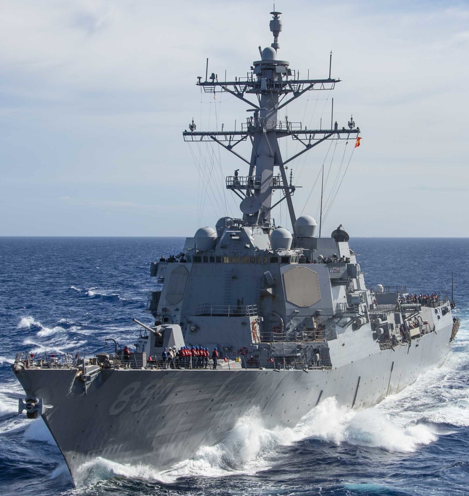 ddg-89 uss mustin arleigh burke class guided missile destroyer aegis 78