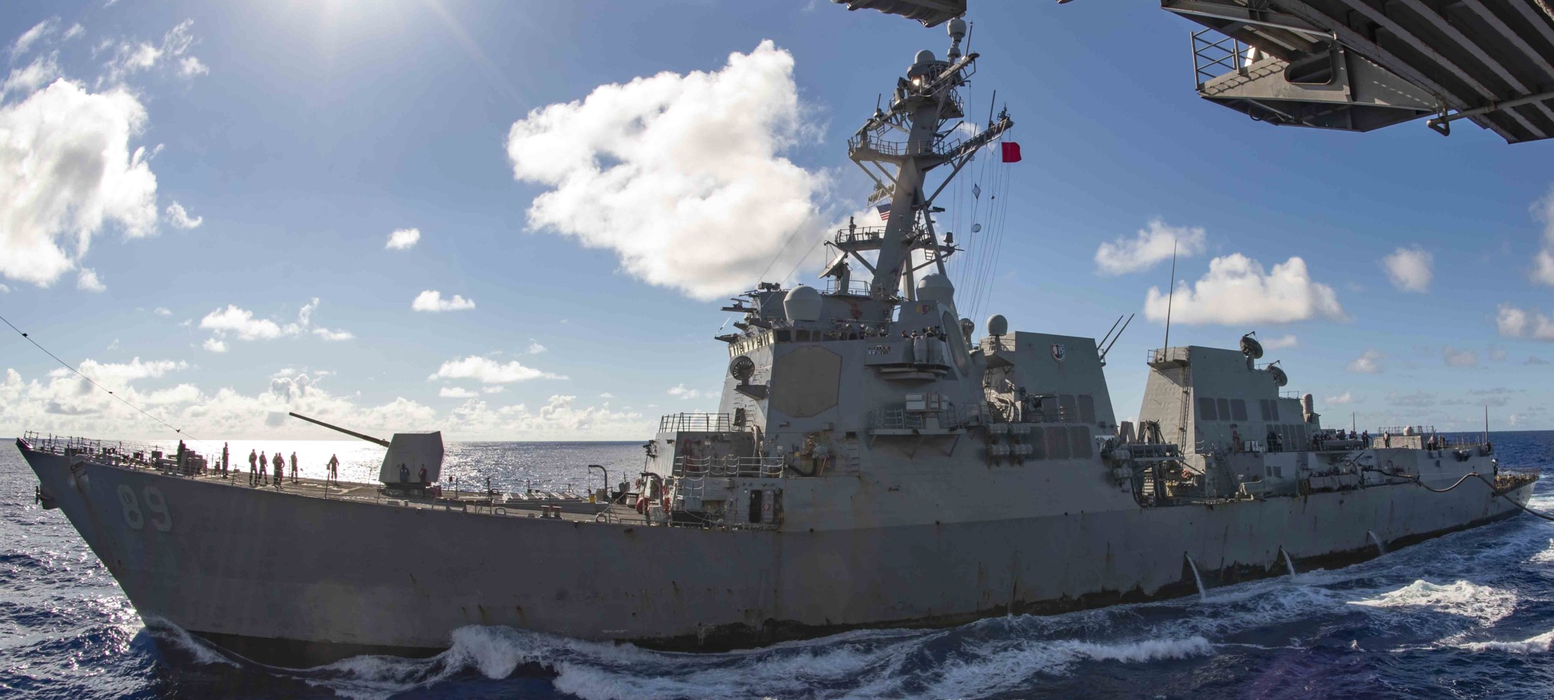 ddg-89 uss mustin arleigh burke class guided missile destroyer aegis philippine sea 85