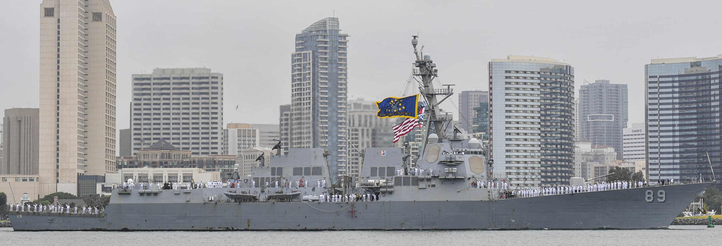 ddg-89 uss mustin arleigh burke class guided missile destroyer aegis returning san diego california 2021