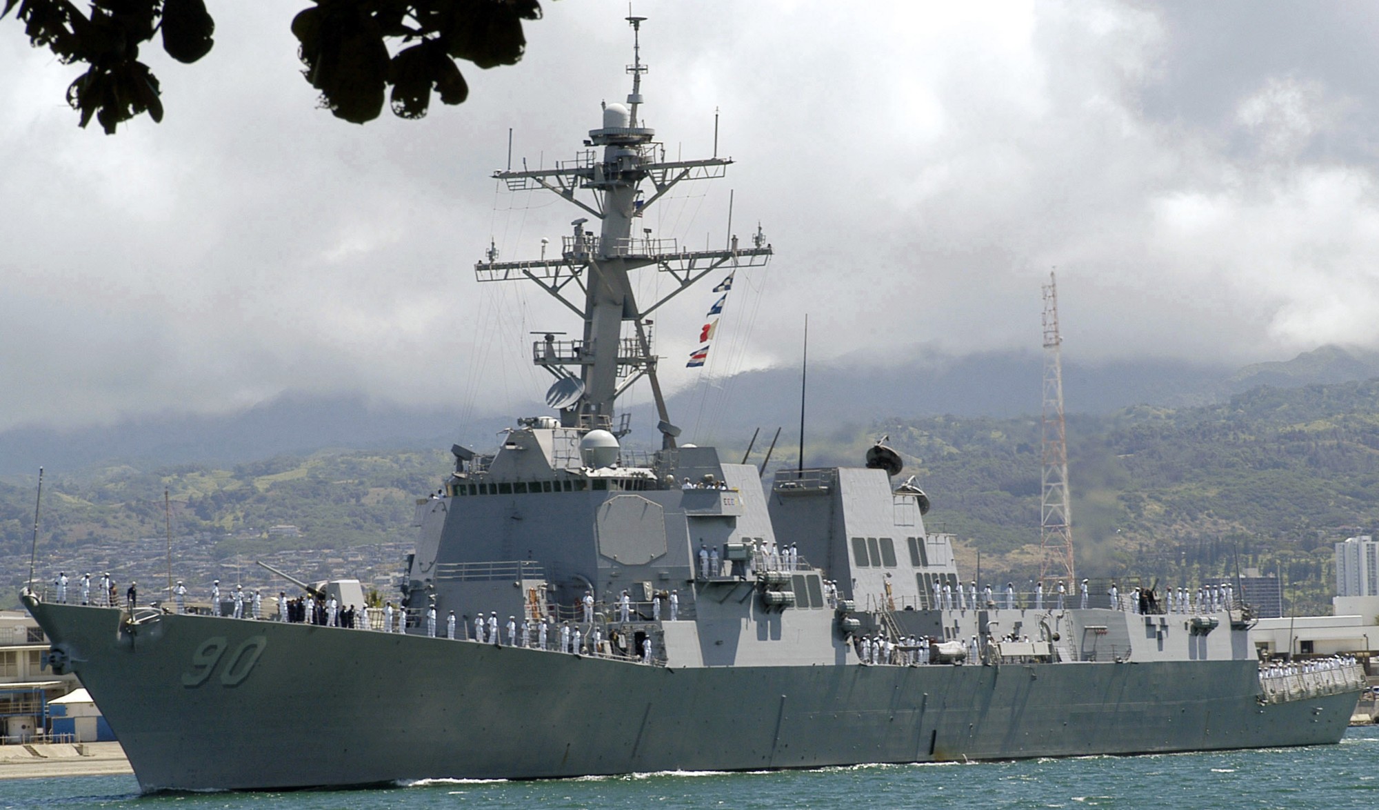 ddg-90 uss chafee arleigh burke class guided missile destroyer 06