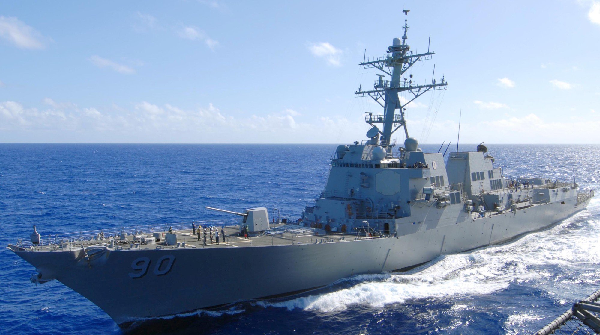 ddg-90 uss chafee arleigh burke class guided missile destroyer 12