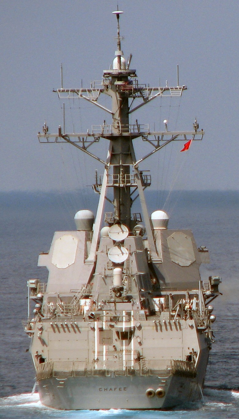 ddg-90 uss chafee arleigh burke class guided missile destroyer south china sea 2009