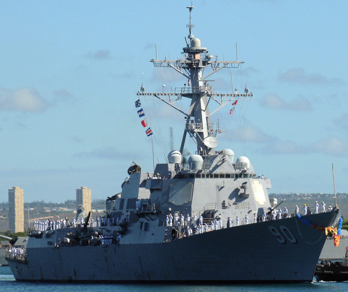 ddg-90 uss chafee arleigh burke class guided missile destroyer 24