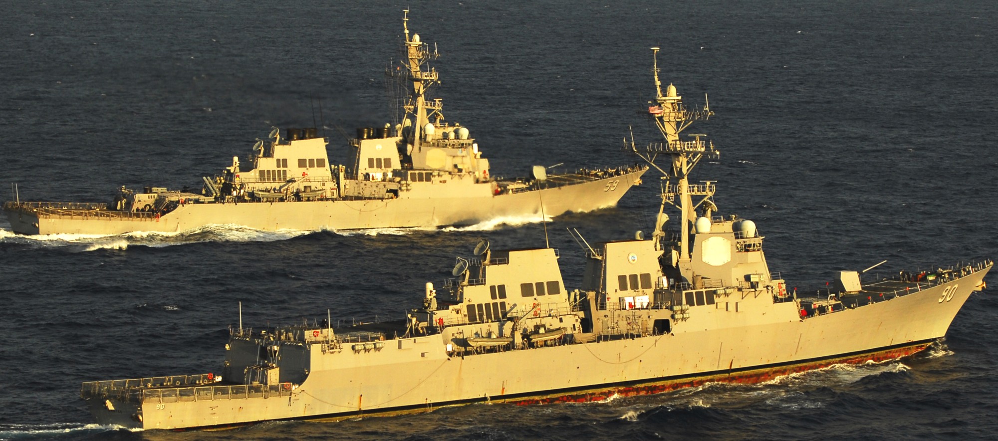 ddg-90 uss chafee arleigh burke class guided missile destroyer exercise koa kai 11-2