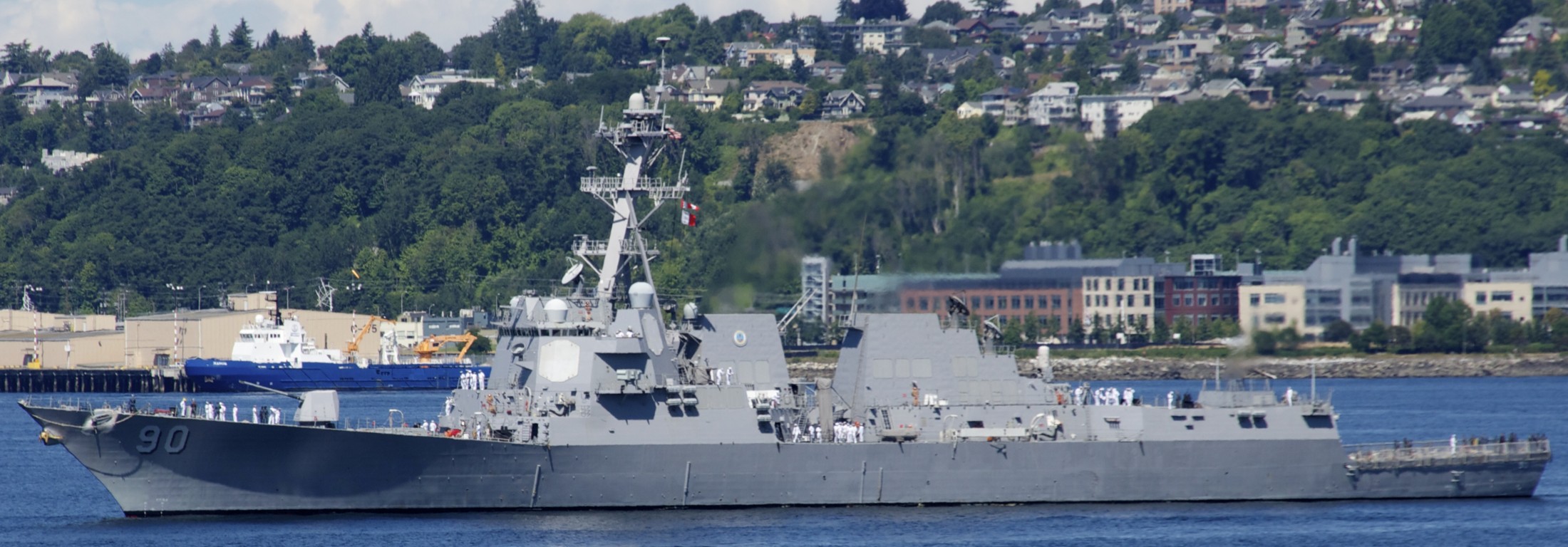 ddg-90 uss chafee arleigh burke class guided missile destroyer seattle washington 2011 31