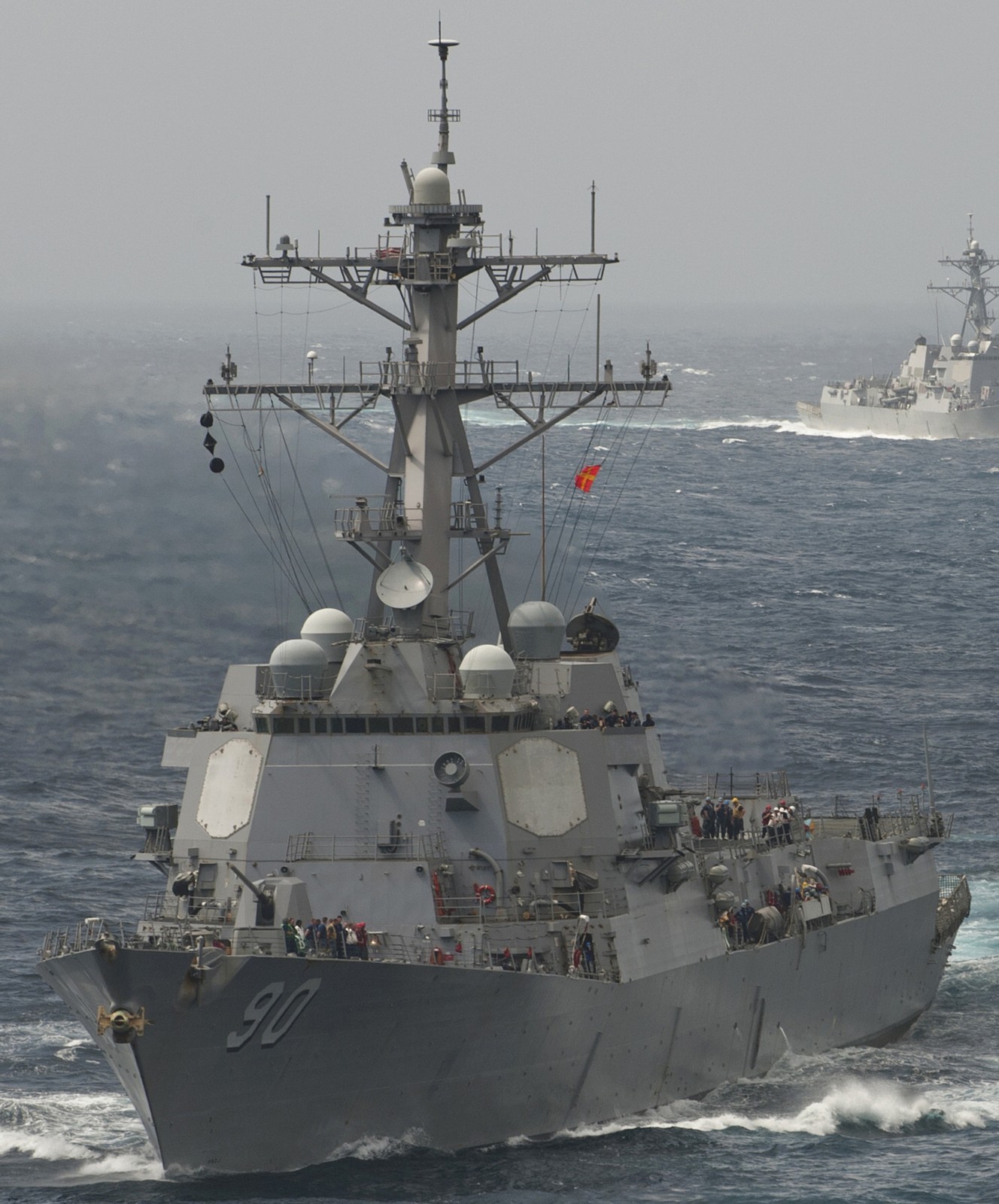 ddg-90 uss chafee arleigh burke class guided missile destroyer 37