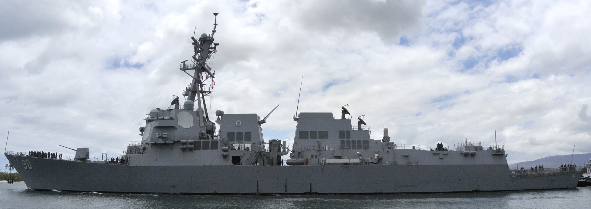 ddg-90 uss chafee arleigh burke class guided missile destroyer 39