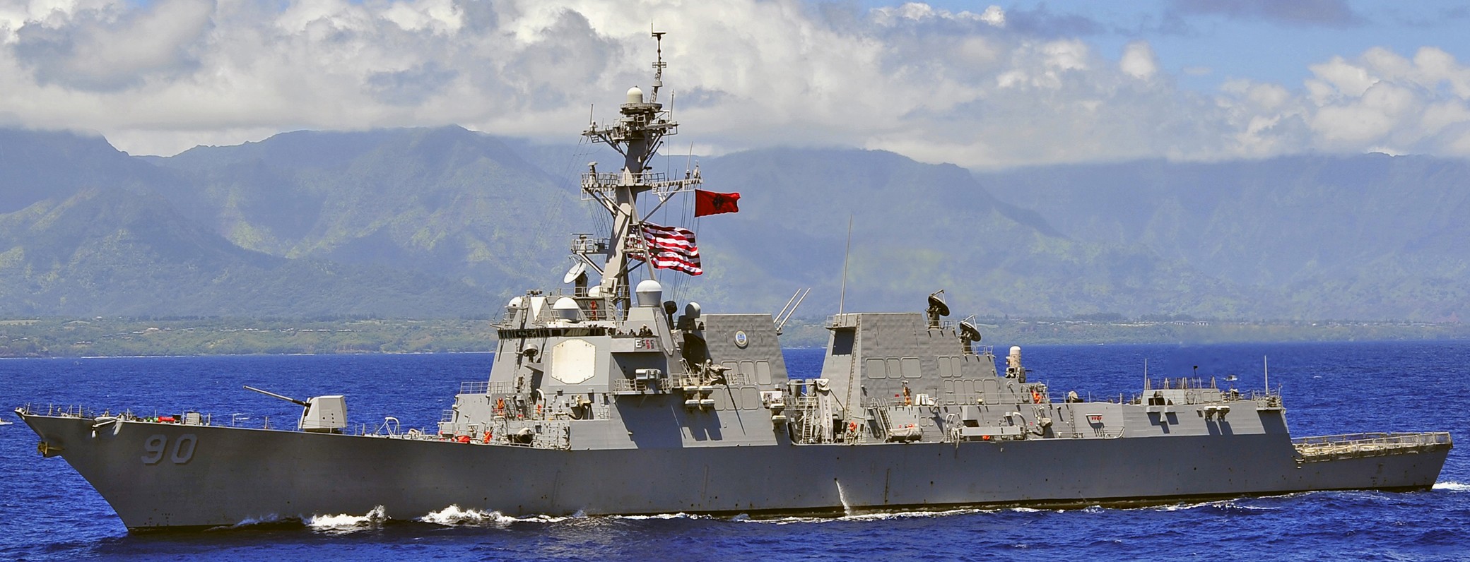 ddg-90 uss chafee arleigh burke class guided missile destroyer 43