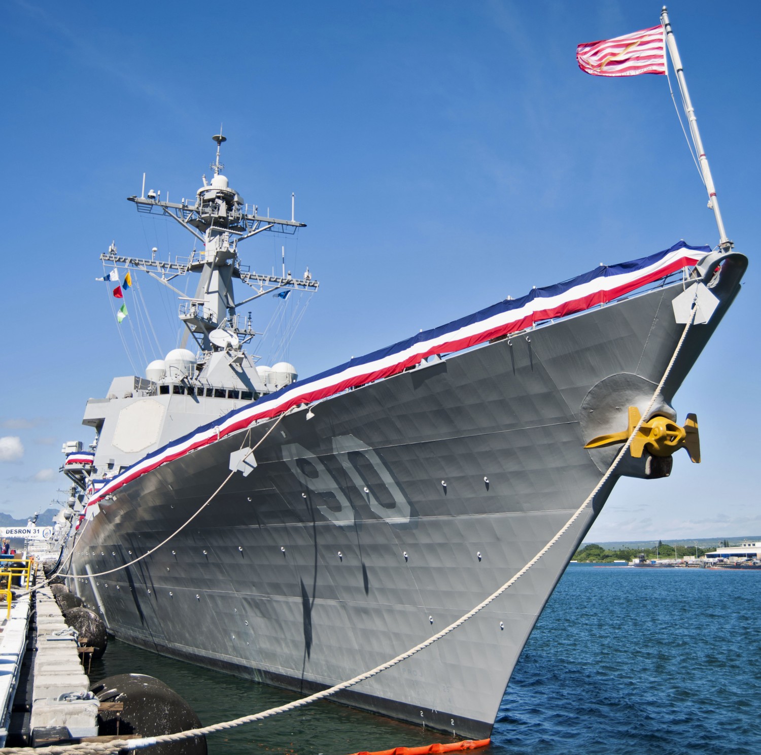 ddg-90 uss chafee arleigh burke class guided missile destroyer change of command 46